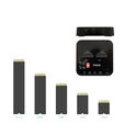 Dock Tooq para 2xSSD M.2 NVMe PICe USB-C3.2 Gen2 Clone Preto image number null