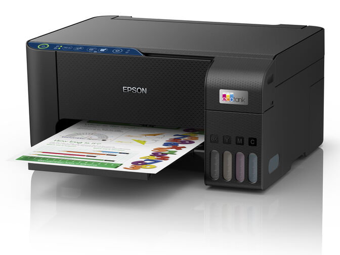 Impressora Multifun&ccedil;&otilde;es a Jato de Tinta Epson EcoTank ET-2861 WiFi image number 3