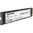 SSD Patriot P300 Gen3 512GB M.2 NVMe 2280 (1700/1100MB/s) image number null