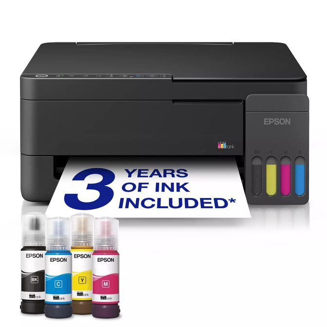 Impressora Multifun&ccedil;&otilde;es a Jato de Tinta Epson EcoTank ET-2910 WiFi image number 0