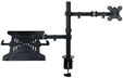 Suporte de Mesa Tooq Duplo Tilt 13" a 32" Max. 8Kg (Monitor) / 4.5Kg (Port&aacute;til) image number null