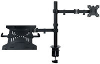 Suporte de Mesa Tooq Duplo Tilt 13" a 32" Max. 8Kg (Monitor) / 4.5Kg (Port&aacute;til)