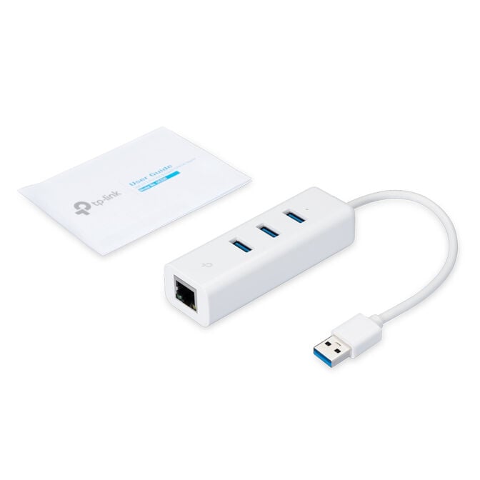 Adaptador USB TP-Link UE330 USB 3.0 > Ethernet Gigabit + 3 Portas USB 3.0 image number 7