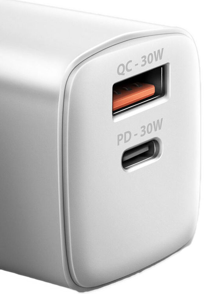 Carregador de parede AXAGON ACU-PQ30 QC3.0,4.0/AFC/FCP/PPS/Apple + PD type-C, 30W, Branco image number 1