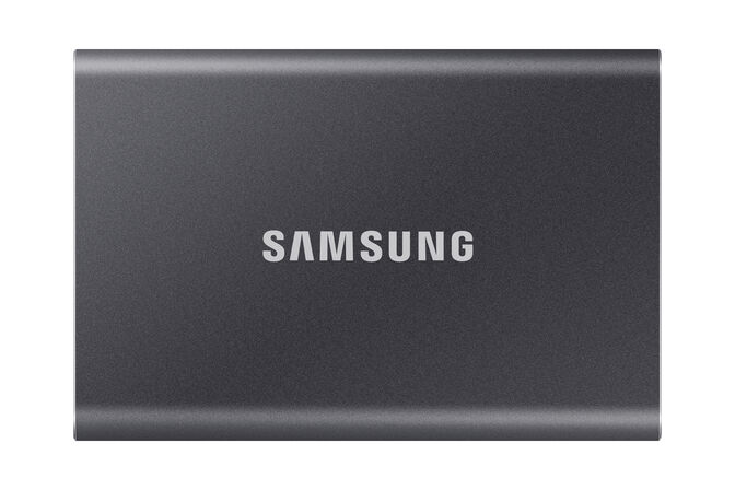 SSD Externo Samsung T7 2TB USB3.2 Gen2 Preto (1050/1000MB/s) image number 0