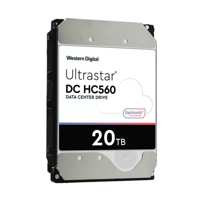Disco Western Digital Ultrastar DC HC560 20TB 512E 7200rpm SATA III image number 1
