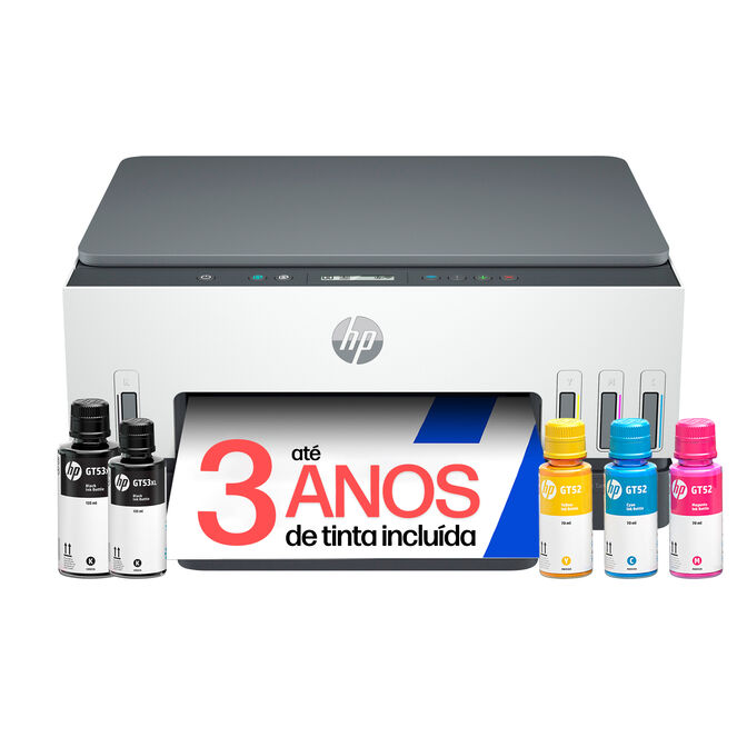 Impressora Multifun&ccedil;&otilde;es a Jato de Tinta HP Smart Tank 6005 All-in-One WiFi image number 0