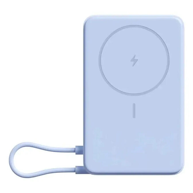 Powerbank Xiaomi 33W Magnetic Power Bank 10000 com Suporte Incorporado Azul image number 0