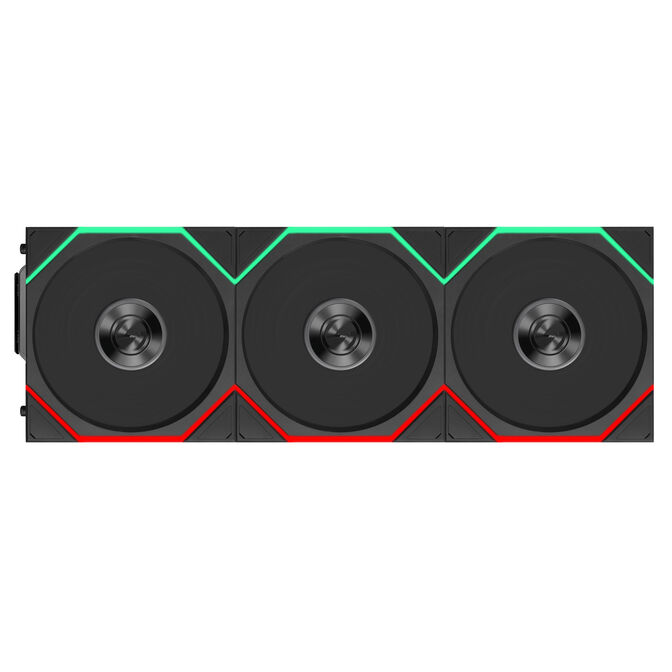 Ventoinha Lian Li UNI FAN TL120 FLEX Wireless Reverse Blade Preto 120mm (Pack 3) image number 1