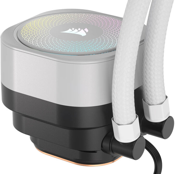 Water Cooler CPU Corsair NAUTILUS ARGB 360mm Branco image number 9