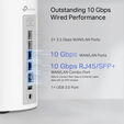Sistema Mesh TP-Link Deco BE85 BE19000 Tri-Band WiFi 7 Whole Home Mesh Branco (Pack 2) image number null