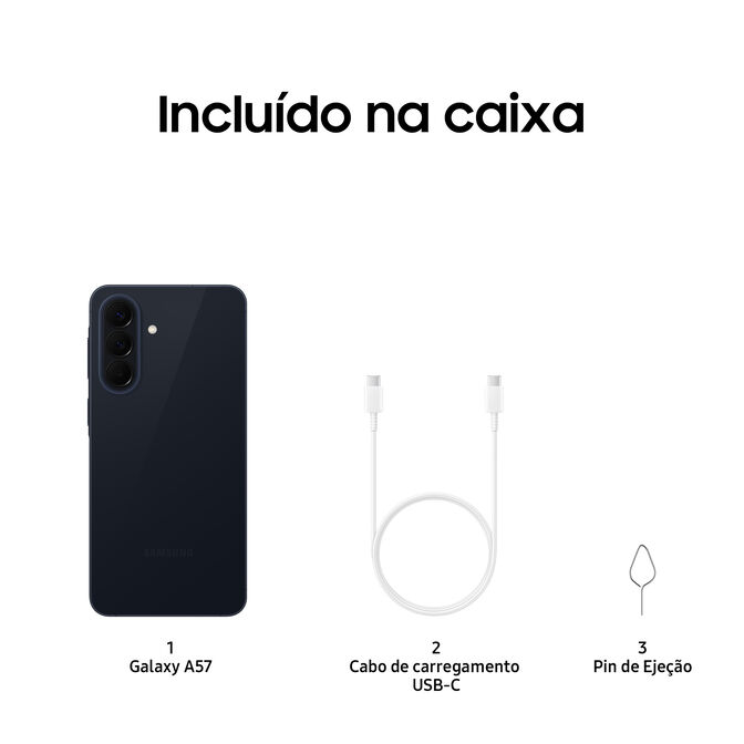 Smartphone Samsung Galaxy A57 5G 6.7" (8 / 128GB) 120Hz Azul Escuro image number 7