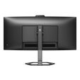 Monitor Philips S&eacute;rie 5000 34" 34E1C5600HE VA UWQHD 100Hz 1ms c/colunas + Aj.Altura + Webcam + USB-C ( PD65W ) image number null