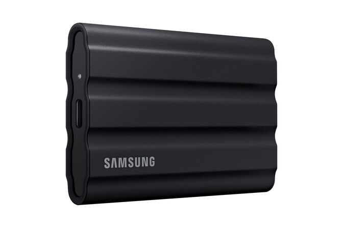 SSD Externo Samsung T7 Shield 2TB USB3.2 Gen2 Preto (1050/1000MB/s) image number 1