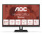 Monitor AOC 24" 24E3UM VA FHD 75Hz 4ms USB 3.2 Adaptive Sync Low Blue Light c/ Ajuste Completo