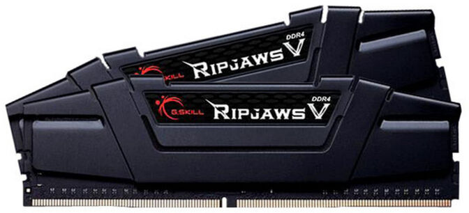 G.Skill Kit 32GB (2 x 16GB) DDR4 3600MHz Ripjaws V Black CL18 image number 0