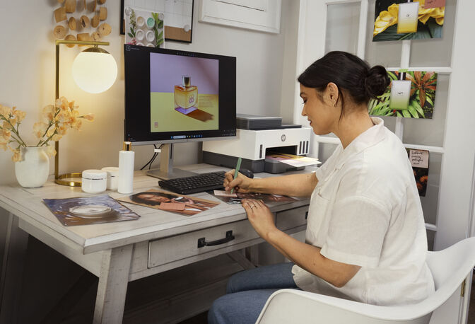 Impressora Multifun&ccedil;&otilde;es a Jato de Tinta HP Smart Tank 7305 All-in-One WiFi image number 1