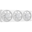 Ventoinha Corsair iCUE Link LX360 RGB PWM Branca 120mm (Pack 3) image number null