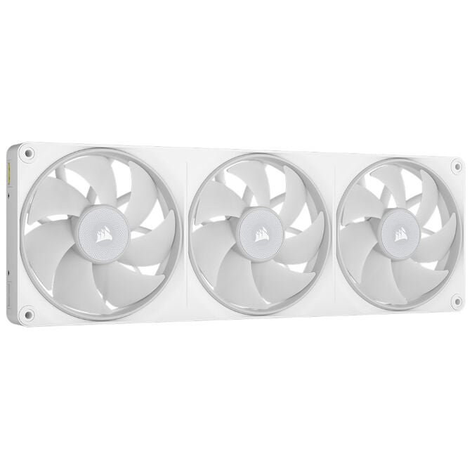 Ventoinha Corsair iCUE Link LX360 RGB PWM Branca 120mm (Pack 3) image number 3
