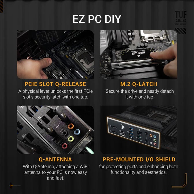 Motherboard Asus TUF B860M-Plus Gaming WiFi image number 11