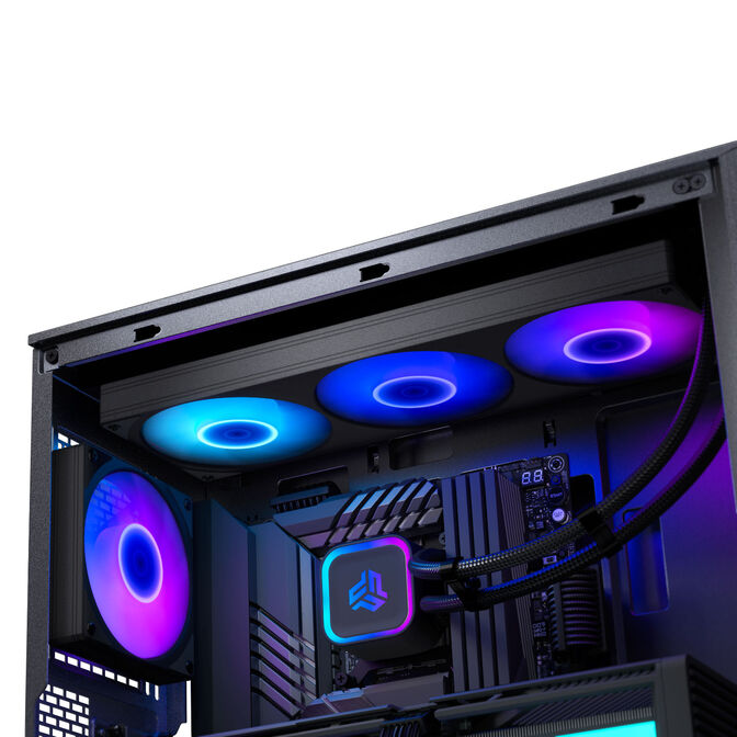 Water Cooler CPU Phanteks Glacier One 360S25 DRGB Preto - 360mm image number 4