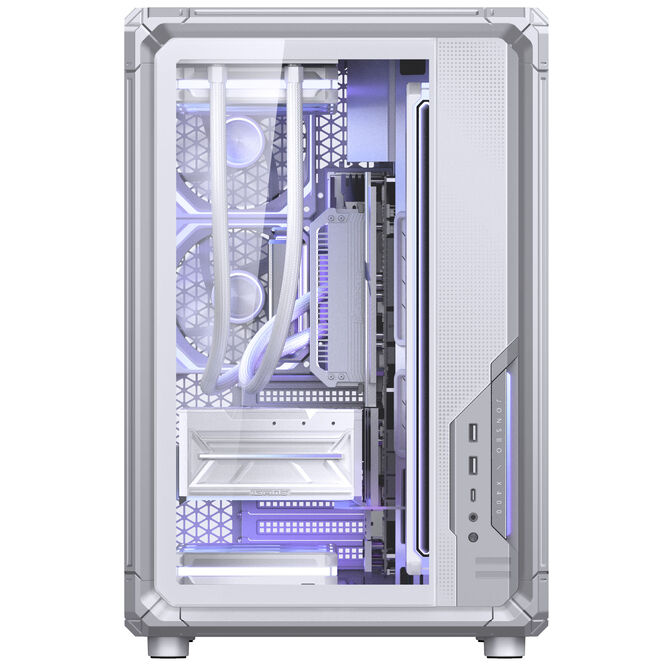 Caixa ATX Jonsbo X400 Vidro Temperado Curvo Branco image number 15