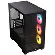 Caixa Micro-ATX Corsair 2800X RS-R ARGB Preta Vidro Temperado image number null