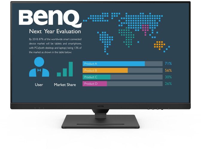 Monitor BenQ Business 32" BL3290QT IPS QHD 75Hz USB-C (PD65W) Daisy Chain image number 1
