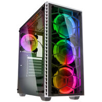 Caixa E-ATX Kolink Observatory RGB Vidro Temperado Branco