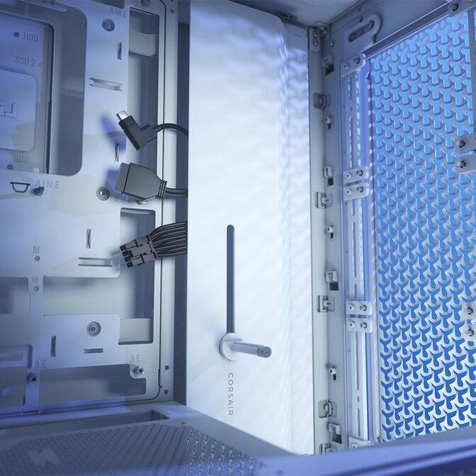 Caixa E-ATX Corsair 4000D RS Airflow Branca Vidro Temperado image number 15