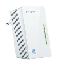 Powerline TP-Link TL-WPA4220 AV600 Homeplug AV2 Fast Ethernet Wi-Fi 300Mbps