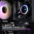 Computador AURA Gamer-PC Jonsbo Ryzen 5 7500F 32GB DDR5 1TB RTX 5060 WiFi W11 image number null