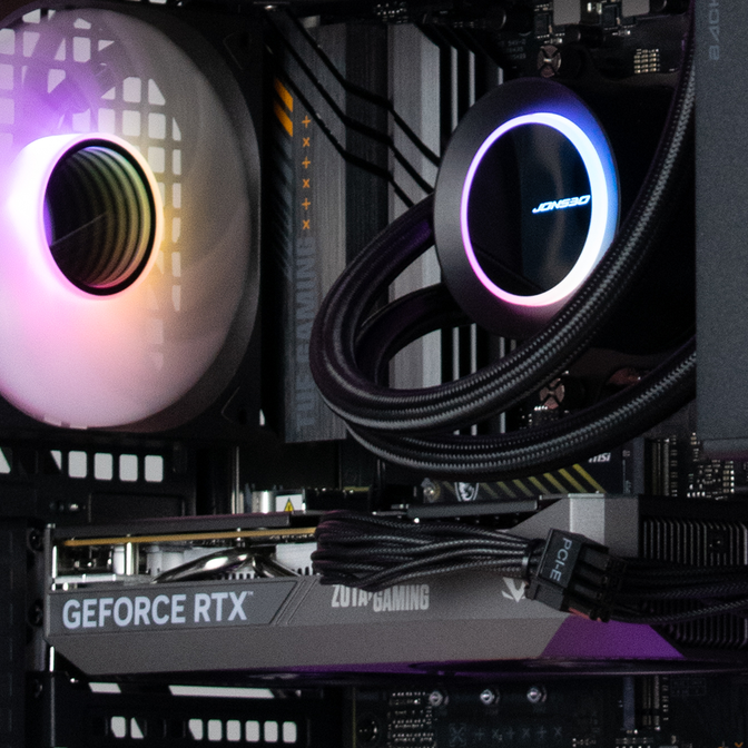 Computador AURA Gamer-PC Jonsbo Ryzen 5 7500F 32GB DDR5 1TB RTX 5060 WiFi W11 image number 4