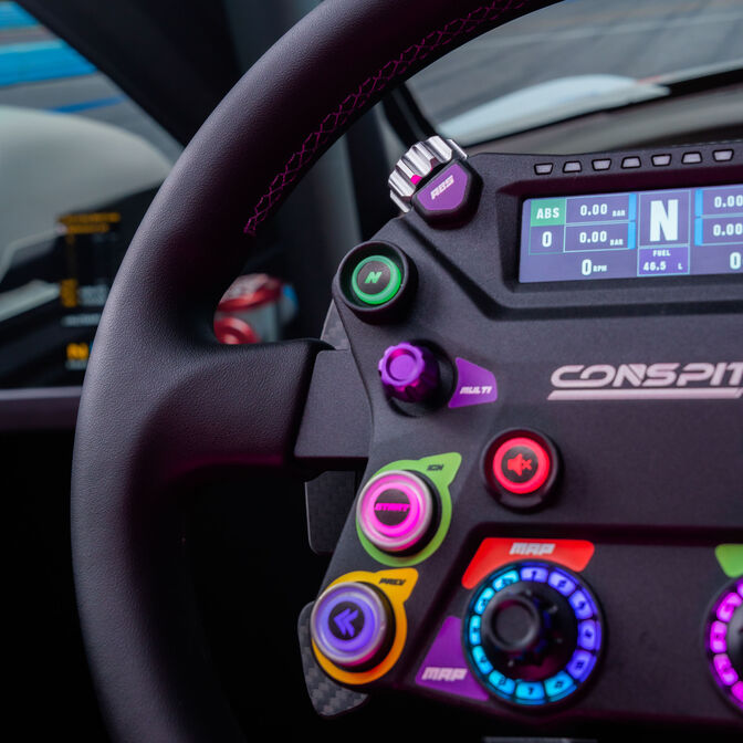 Volante Conspit 310 APEX, ARGB, Display 2.99", Dual Paddles 310mm image number 20