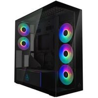 Caixa E-ATX Arctic Xtender VG ARGB Vidro Temperado Preto Espelhado