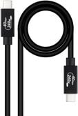 Cabo USB 4 Gen3x2 Nanocable 40Gbps 5A/240W, USB-C M/M 1.8 M Preto image number null