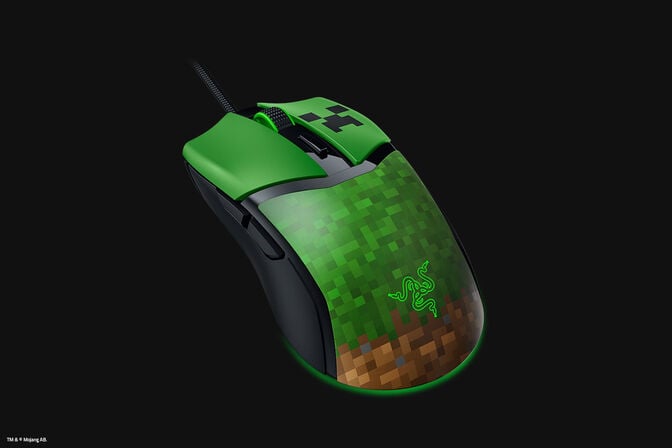 Rato Razer Cobra Minecraft Ed. 8500DPI Preto image number 2