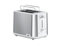 Torradeira Braun PurShine HT 1510 WH Branco/Inox