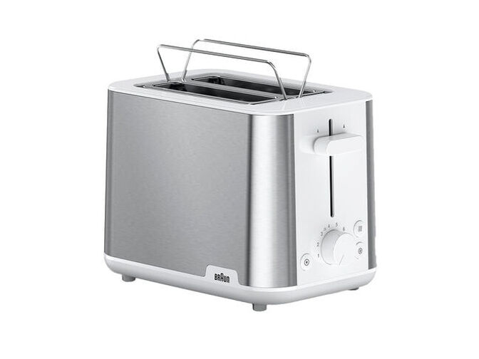 Torradeira Braun PurShine HT 1510 WH Branco/Inox image number 0