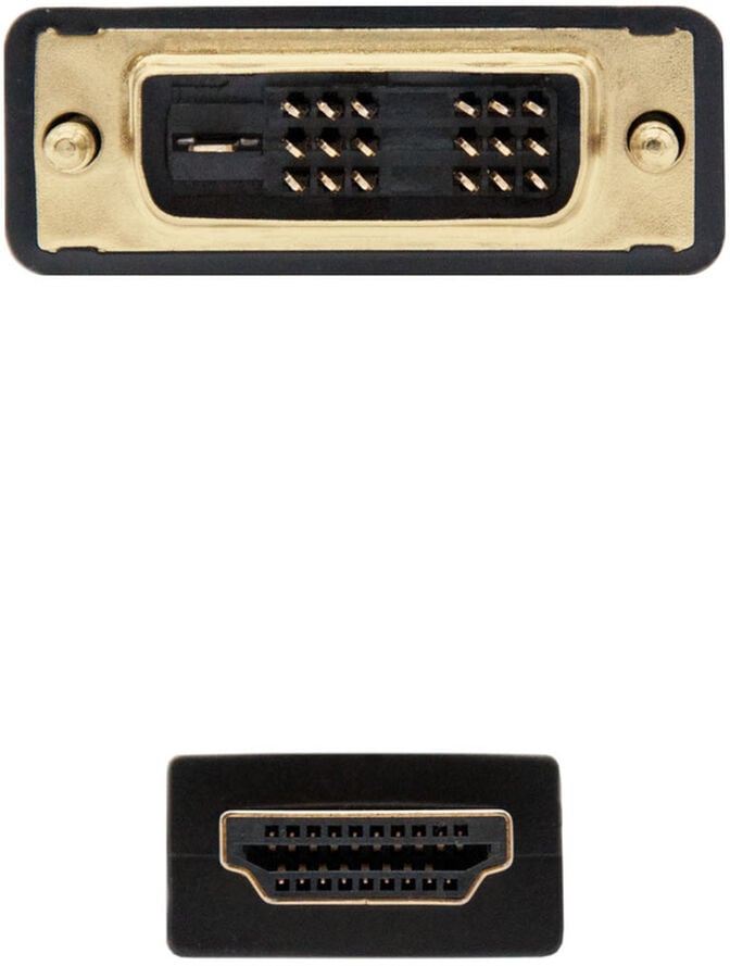 Cabo DVI a HDMI Nanocable DVI18/1/M-HDMI A/M 1.8 M image number 2