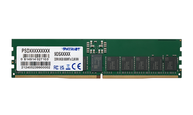 Patriot 32GB (1X32GB) DDR5 RDIMM 5600MHz CL46 image number 0