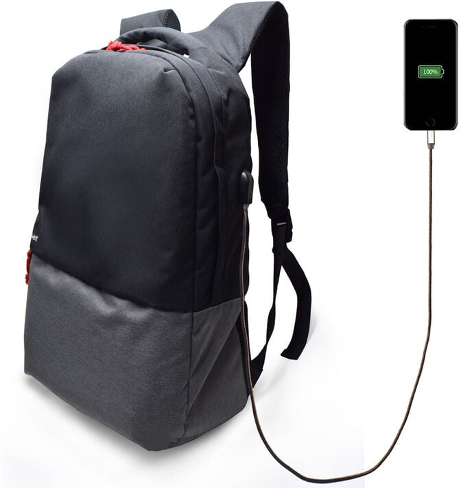Mochila Ewent EW2529 Urban Notebook Backpack 17.3" Preta c/ Outlet USB image number 0