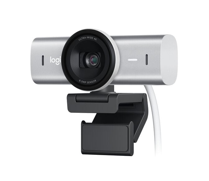 Webcam Logitech MX Brio 4K Ultra HD USB-C Cinzento Claro image number 0