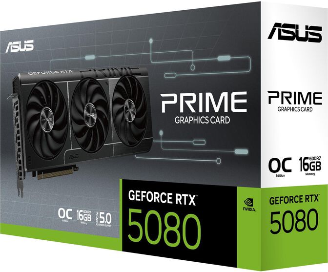 Gr&aacute;fica Asus GeForce&reg; RTX 5080 Prime OC 16GB GDDR7 DLSS4 image number 10