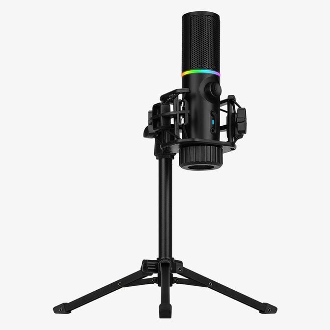 Microfone Streamplify MIC RGB Tripod - Preto image number 7