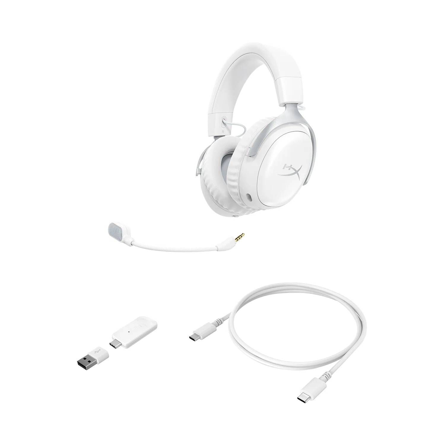 Headset HyperX Cloud III S Wireless Branco
