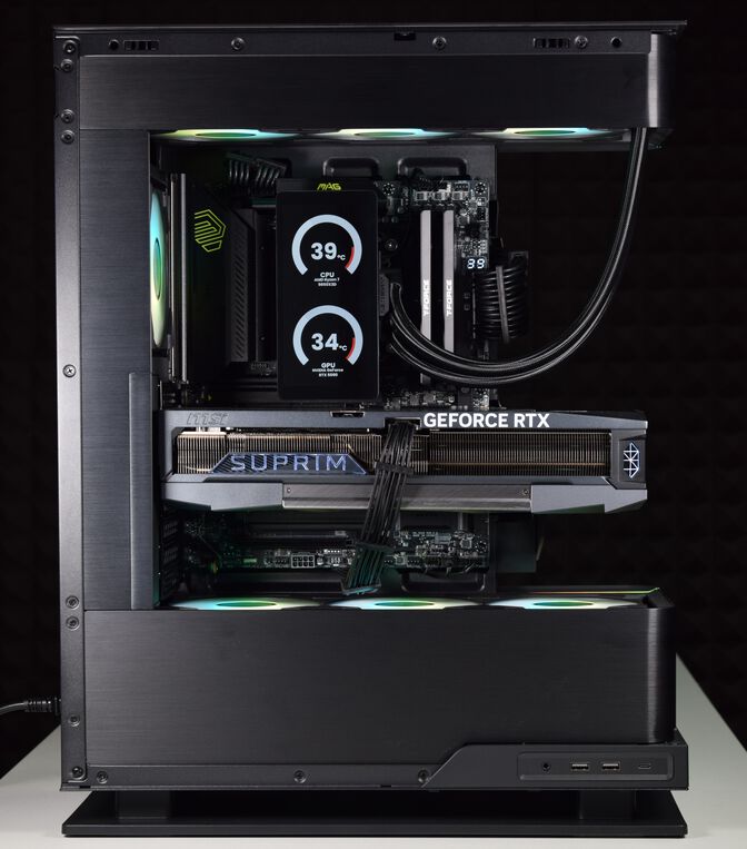 Computador King Mod Gamer-PC Ryzen 7 9850X3D 64GB DDR5 2TB RTX 5090 WiFi W11 image number 2