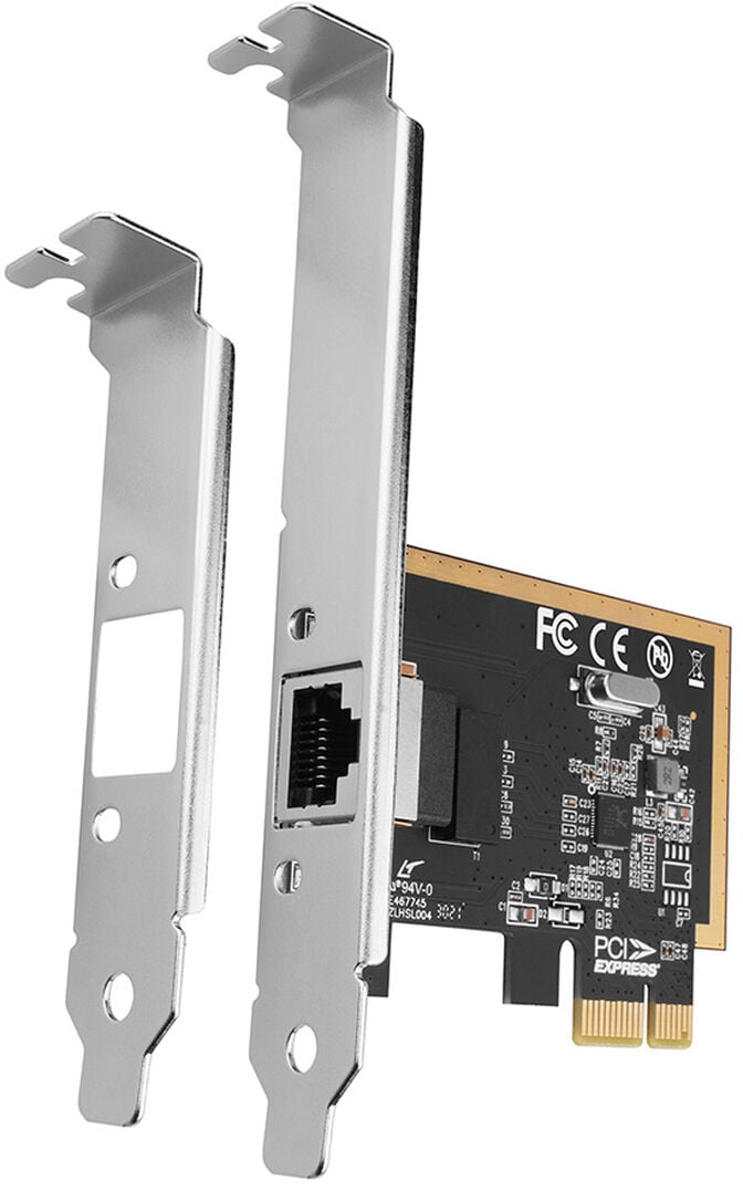 Placa de Rede AXAGON PCEE-GRF PCI-Express Gigabit Ethernet Realtek 8111F + LP image number 0