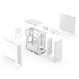 Caixa ATX Fractal Design Epoch White Tempered Glass Light Tint image number null
