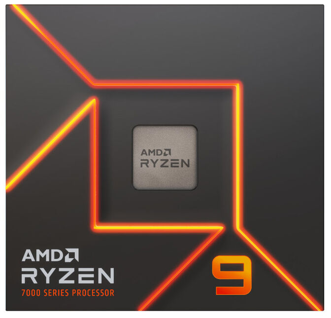 Processador AMD Ryzen 9 7900 12-Core (4.7GHz-5.4GHz) 76MB AM5 image number 1